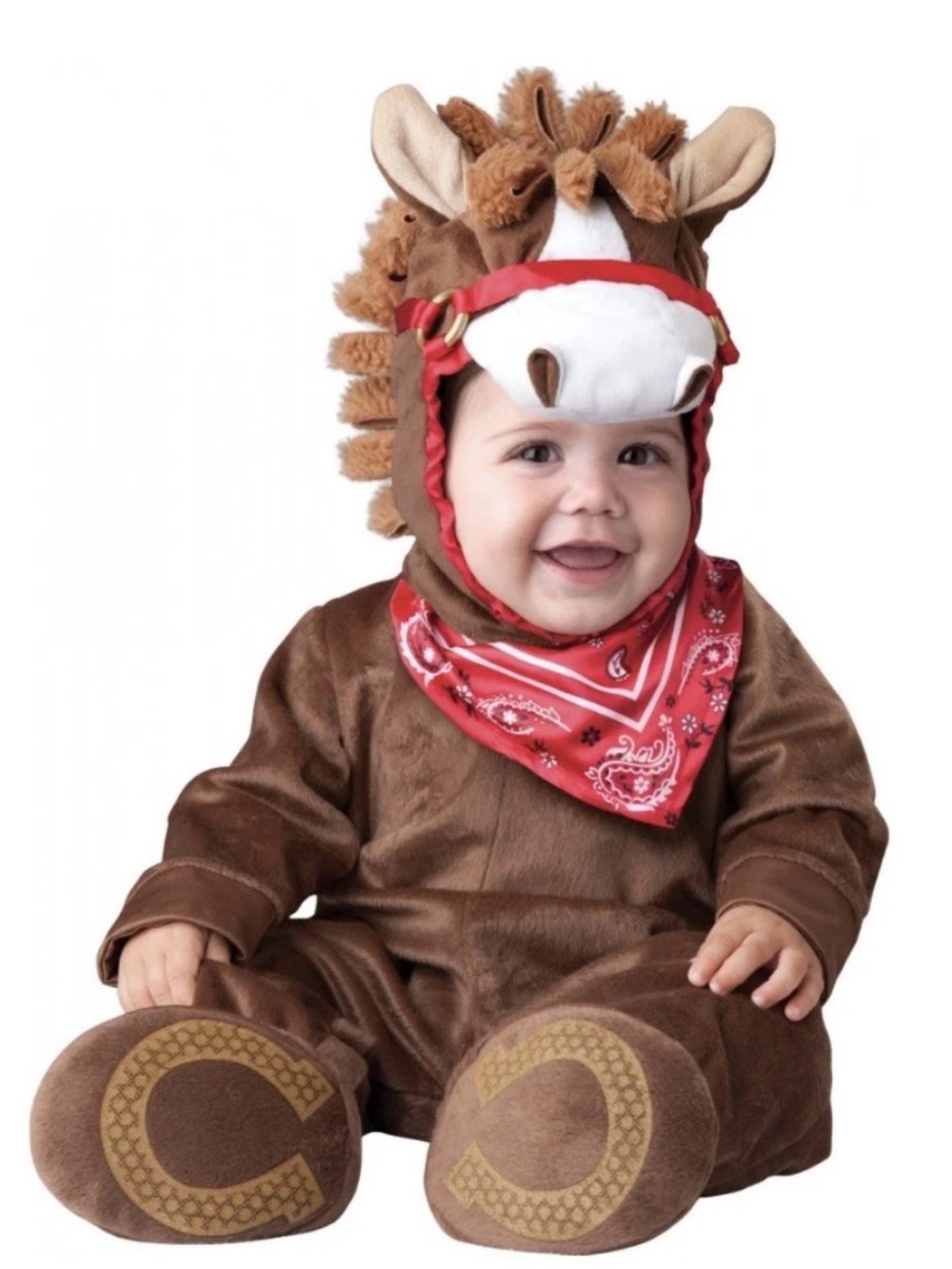 InCharacter PLAYFUL PONY 4pc Infant Horse COSTUME sz Small (6-12 Months) NIP